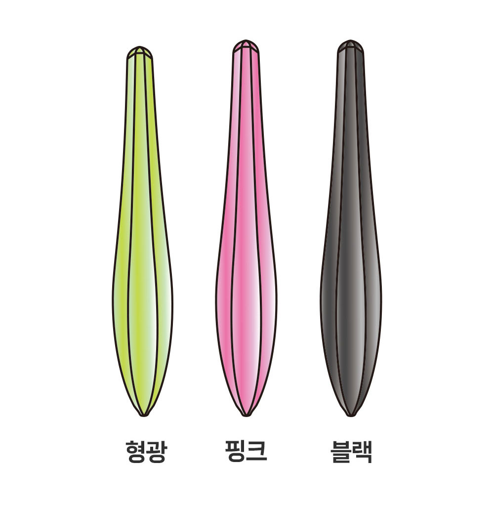 무겐 오모리 봉돌 한치 이카메탈 싱커 14호 야광 축광 텐빈 오모리그 MG-013 이미지 6