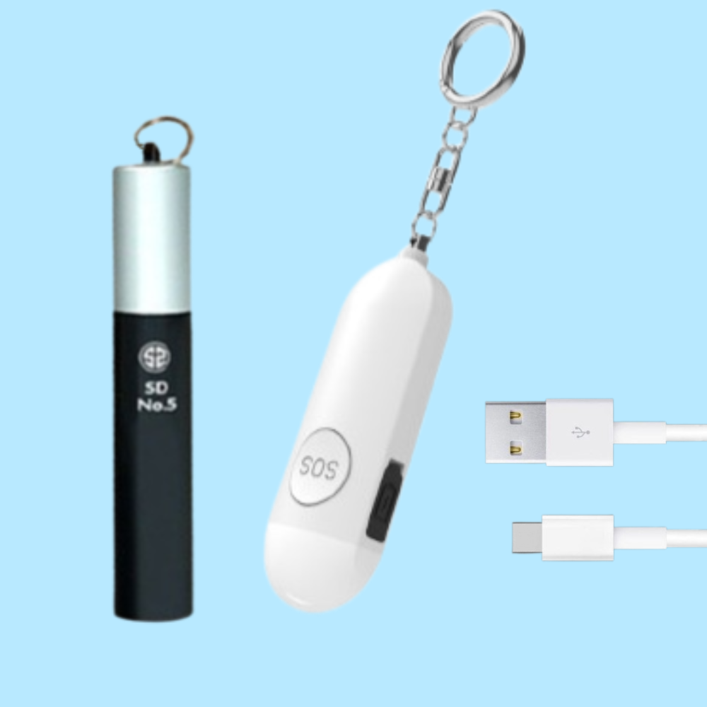 호신용스프레이 호신용품 경보기 후추 여성 휴대용 미니 세트