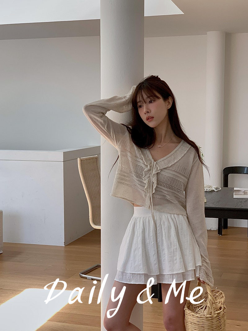 [속바지안감]미엘 비기스커트(2color)miel 미엘스커트 롱스커트 면스커트 봄스커트 밴딩스커트 미니스커트 하객룩 미디스커트 상세 이미지 5