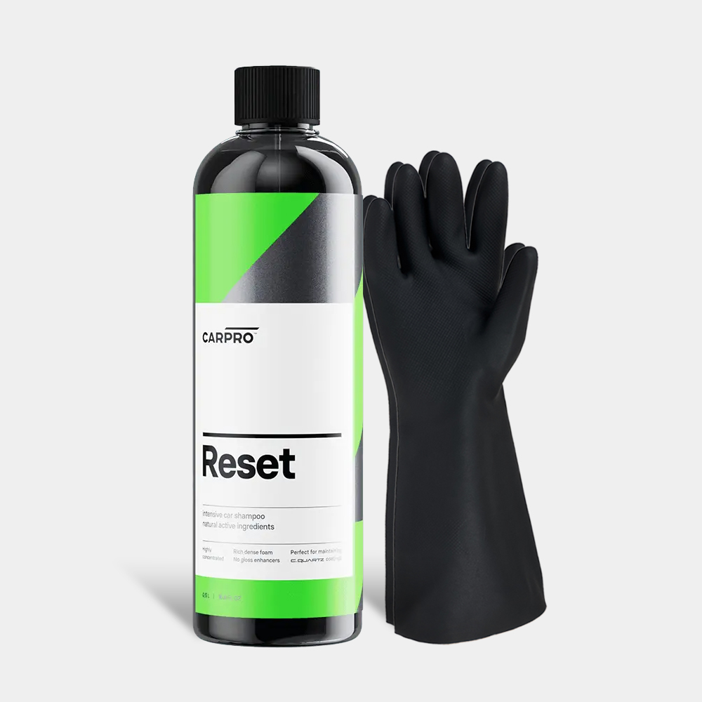 카프로 리셋 카샴푸 500ml+오토워시 블랙 러버 세차장갑 유리막에 안전한 카샴푸 제품 이미지
