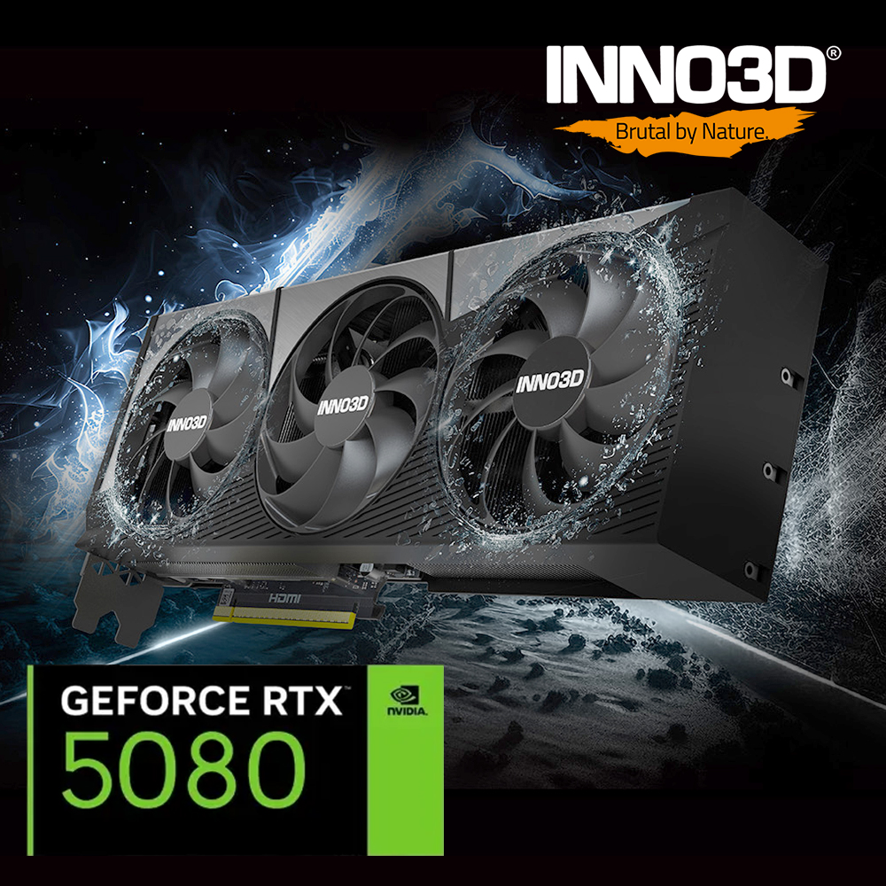 INNO3D RTX5080 그래픽카드 지포스 GAMING OC D7 16GB X3