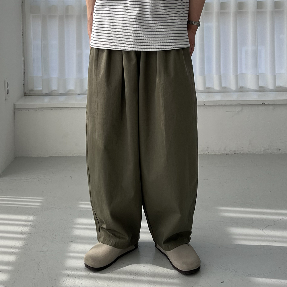 벌룬팬츠 통큰바지 남자통바지 - 상세 이미지 4