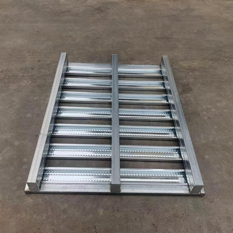 철제 파렛트 지게차 발판 화물차 적재 물류이송 택배 1100x1100x125mm(20kg) - 상세 이미지 4