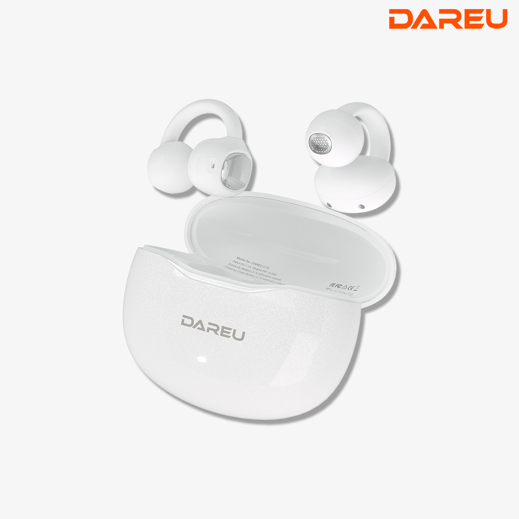 DAREU 다얼유 C10 오픈형 블루투스 클립형 게이밍 골전도 런닝 이어폰