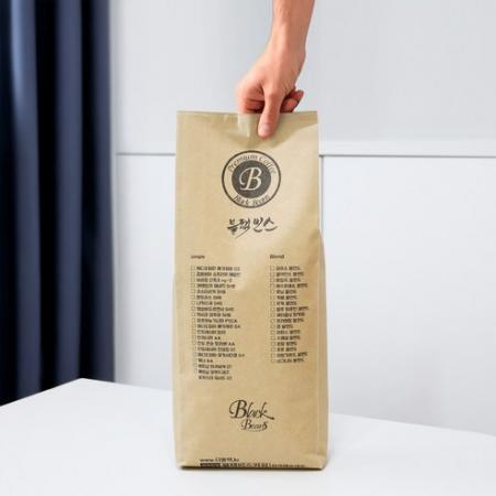 블랙빈스 원두커피 블루 마운틴 블렌드 1kg 홀빈(분쇄안함) 1개 one option : 아인즈즈