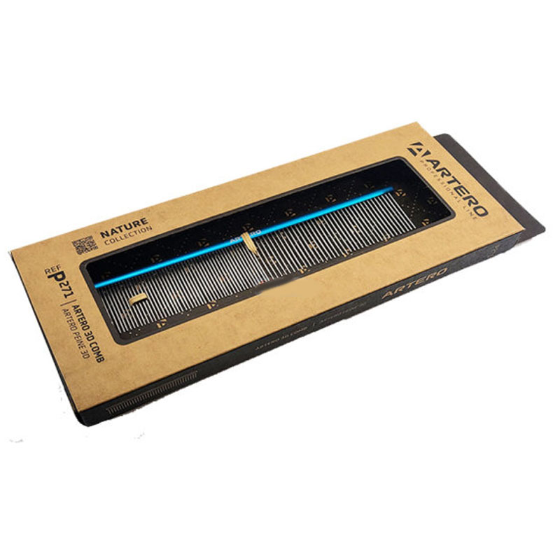아테로 콤 더블콤 19cm P271 볼륨콤 시저링콤 정전기방지 전문가용 - 상품 이미지