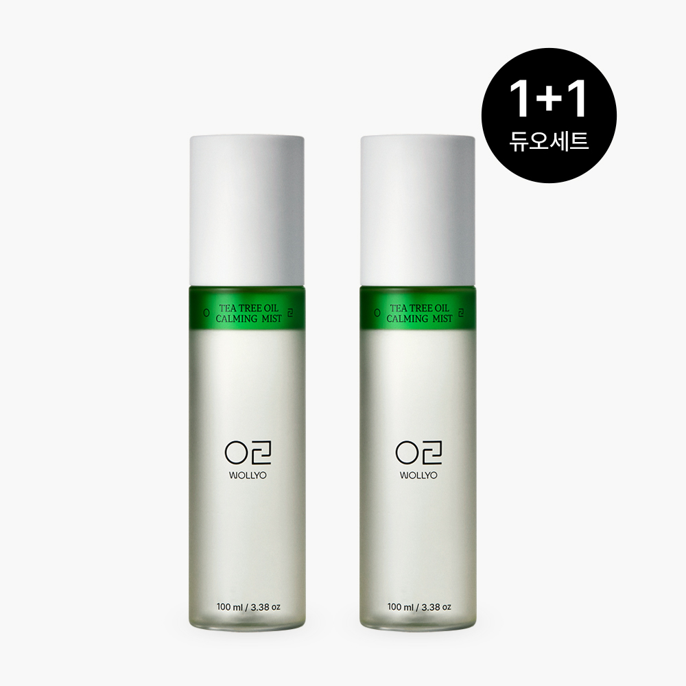 [듀오/1+1] 원료공방 티트리 오일 카밍 미스트 100ml - 상품 이미지