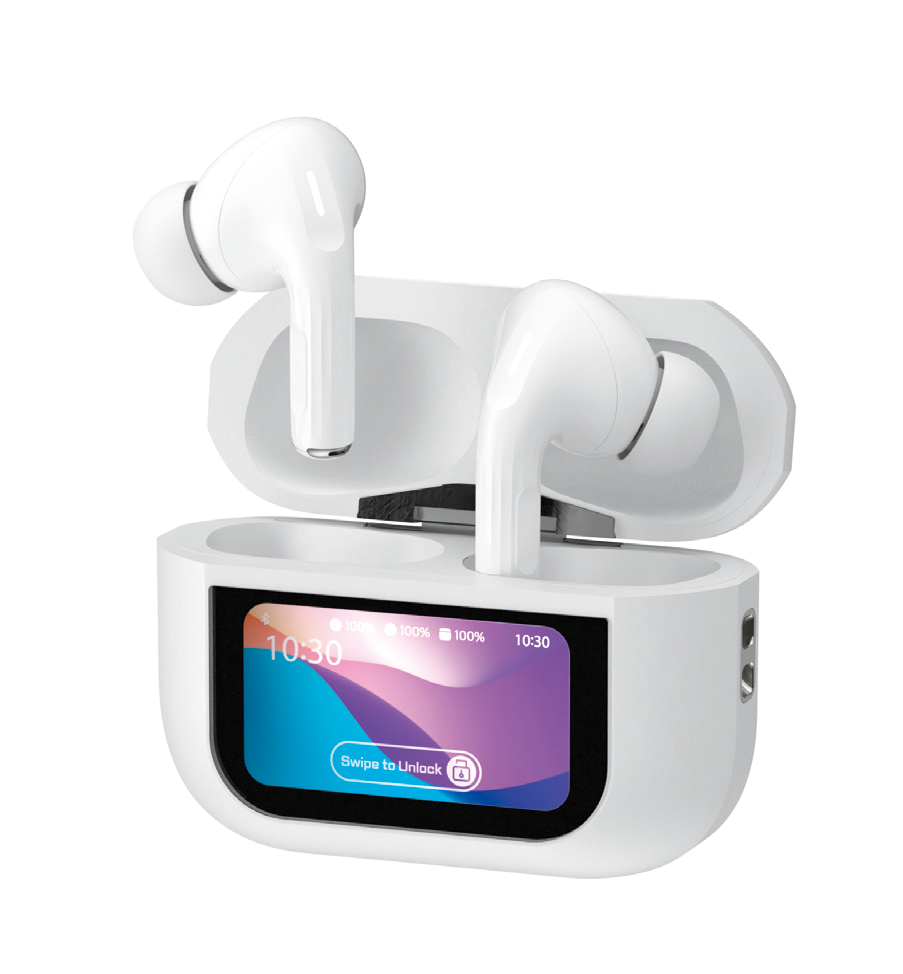 이어맥 터치스크린 노이즈캔슬링 TWS 무선 블루투스 이어폰 제품 이미지