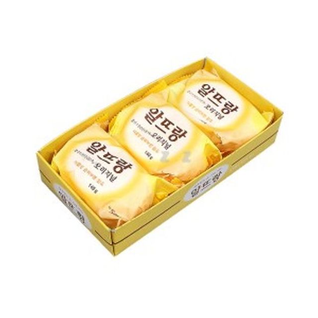 알뜨랑 오리지널 비누 옐로우 140g X 3입 세안 세수 : 모으다쇼핑