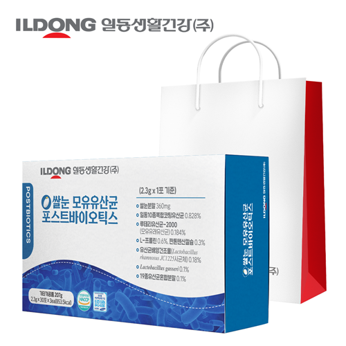 일동생활건강 쌀눈 모유유산균 포스트바이오틱스 선물세트 3박스 쇼핑백포함 - 상세 이미지 3