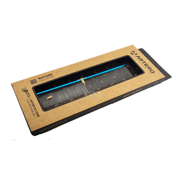 아테로 콤 더블콤 19cm P271 볼륨콤 시저링콤 정전기방지 전문가용 - 상세 이미지 2