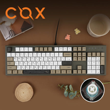 콕스 CMF104 8K 래피드트리거 키보드 다람쥐, 무접점, 45g