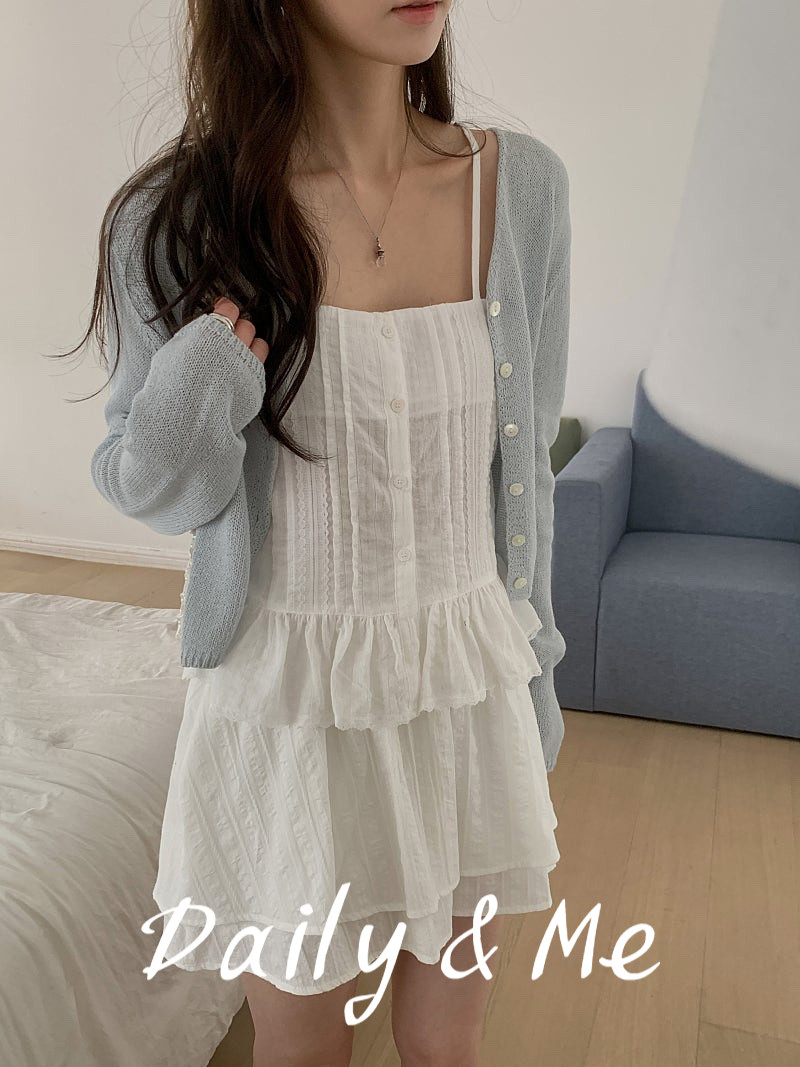 [속바지안감]미엘 비기스커트(2color)miel 미엘스커트 롱스커트 면스커트 봄스커트 밴딩스커트 미니스커트 하객룩 미디스커트 상세 이미지 12