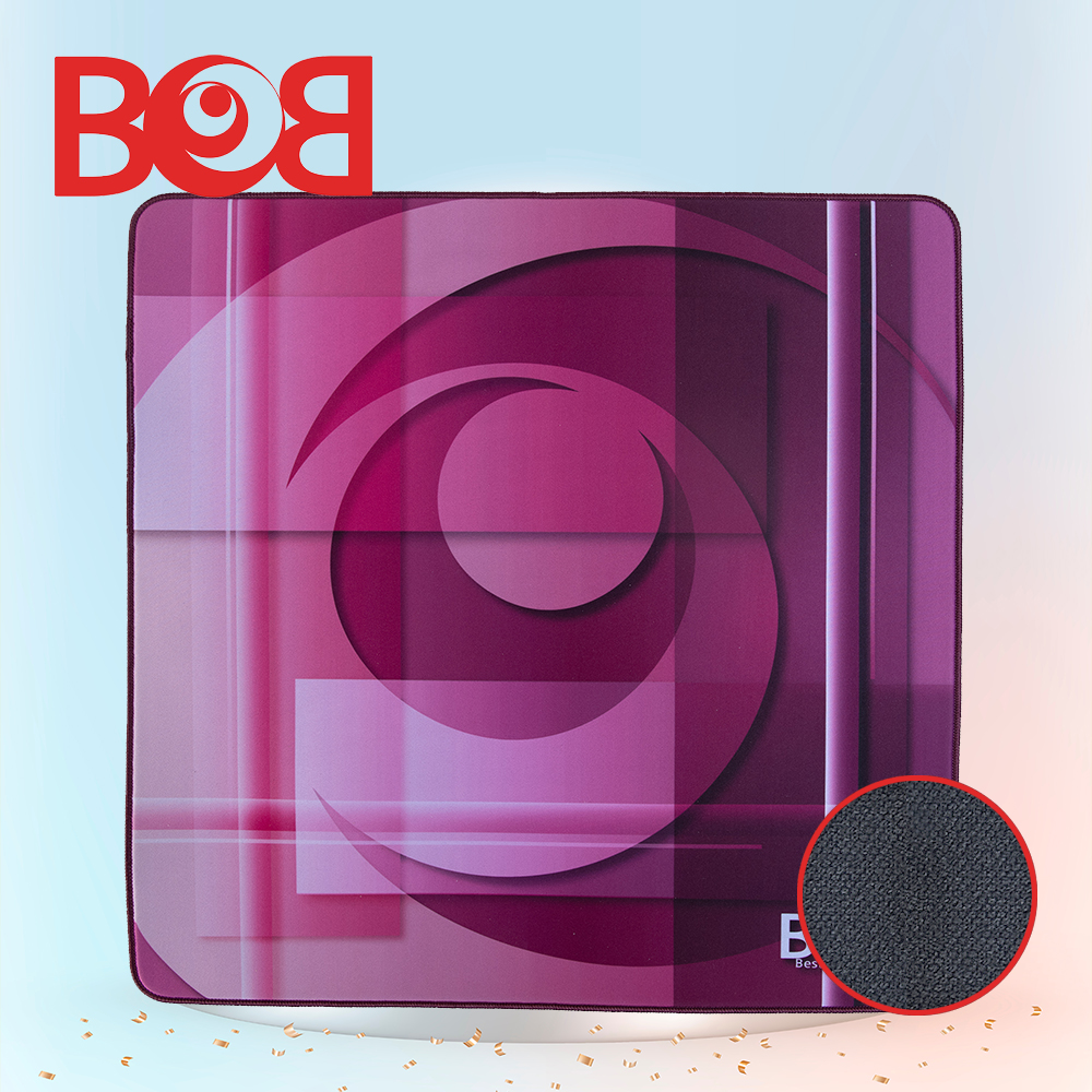 밥패드 BOB PRO V1 게이밍 마우스패드 컴퓨터 패드 핑크