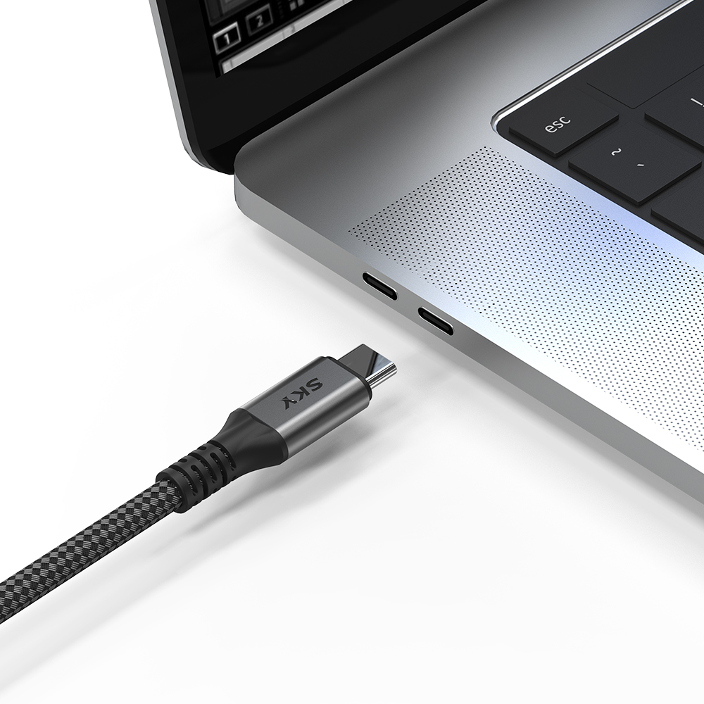 비트 썬더볼트4 호환 240W CtoC 고속 충전케이블 USB4 40Gbps 1.2m 이미지 7