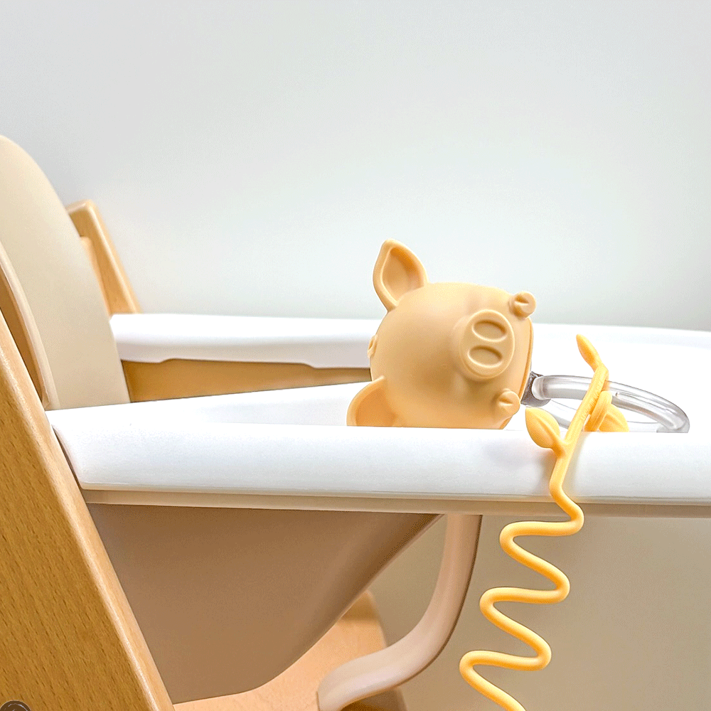 꼬꼬노리 쿠비 딸랑이 치발기 국산 열탕소독 실리콘 오감발달 신생아 장난감 아기 백일 선물