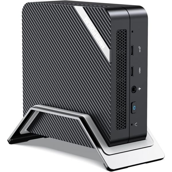 컴퓨터 인강용 사무실 가정용 MINISFORUM UM773 Lite 미니 PC AMD 라이젠 7 7735HS8코어16스레드 최대 4.75GHz 베어본 소형... 