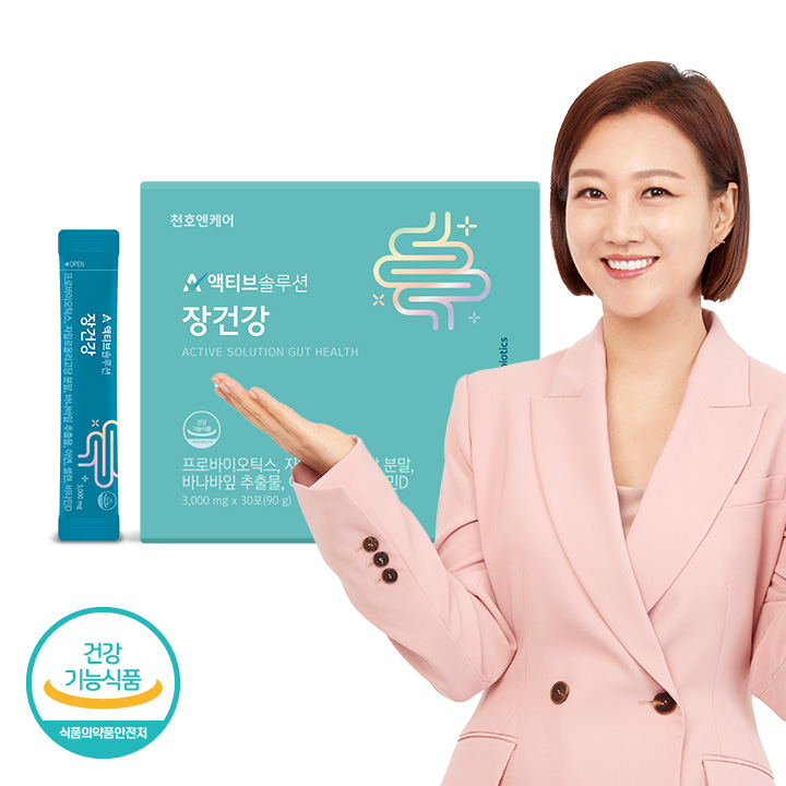 천호엔케어 특허받은 100억 CFU 보장 프로바이오틱스 장건강 3g X 30포 - 메인 이미지