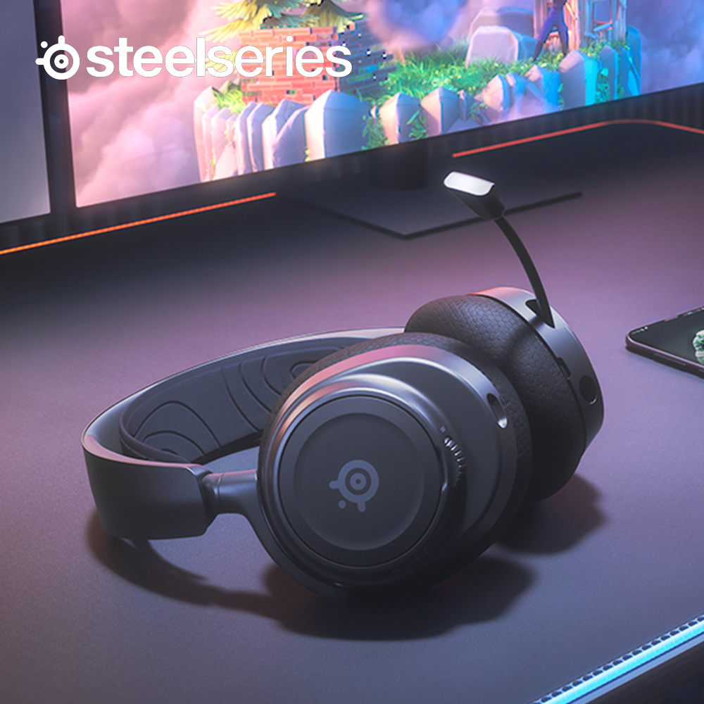 [국내정발] 스틸시리즈 아크티스 노바 무선 게이밍헤드셋 7 블랙