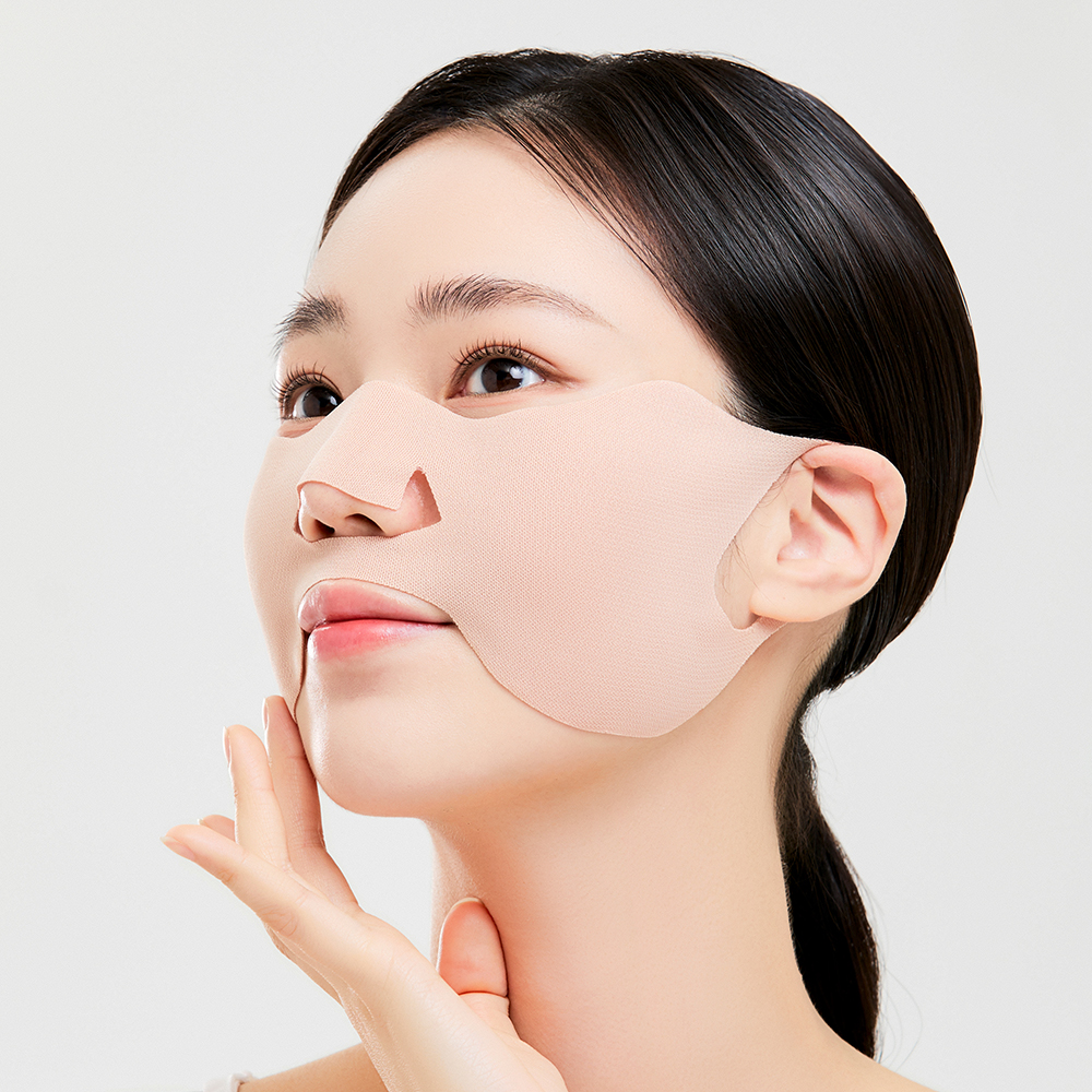 화온 자외선 차단 프리미엄 마스크팩 골프 패치 세미커버형 4매입, 5개 - 상세 이미지 2