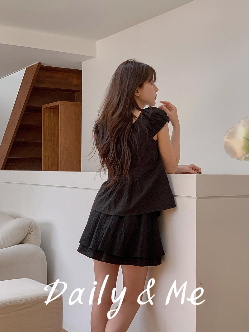 [속바지안감]미엘 비기스커트(2color)miel 미엘스커트 롱스커트 면스커트 봄스커트 밴딩스커트 미니스커트 하객룩 미디스커트 상세 이미지 27