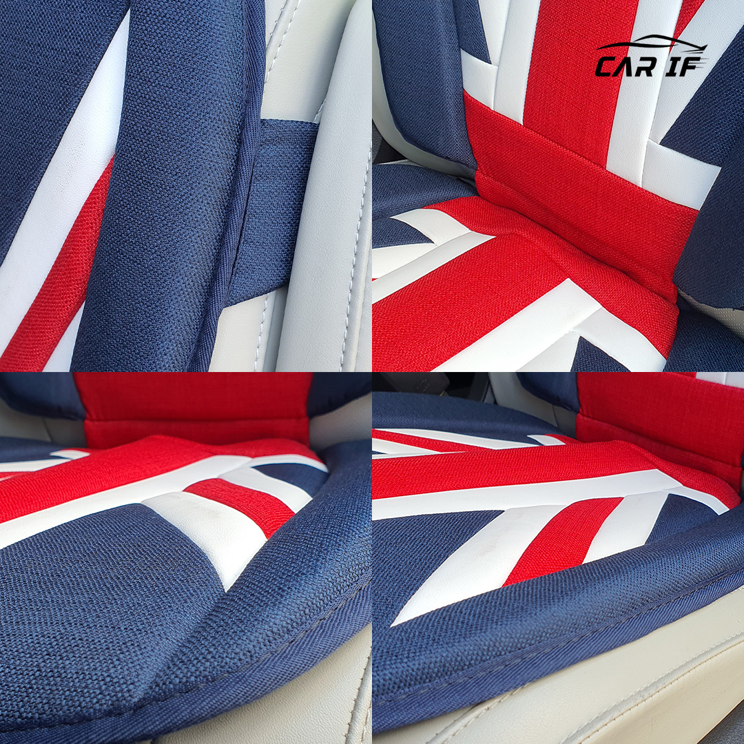 NEW 유니언잭 자동차시트커버 카시트보호매트