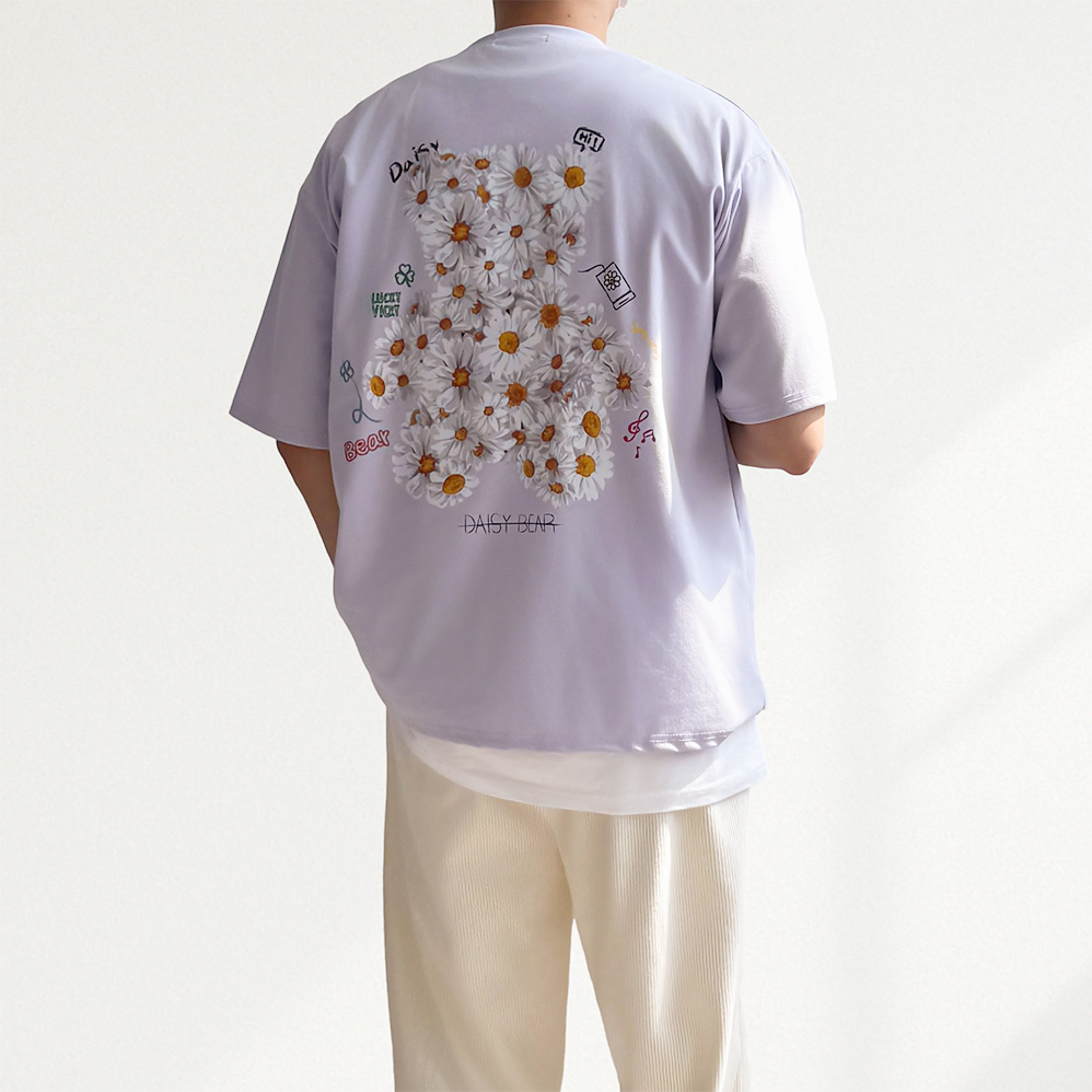 1+1 쿨티셔츠 냉감티셔츠 남자빅사이즈반팔티 - 상품 이미지