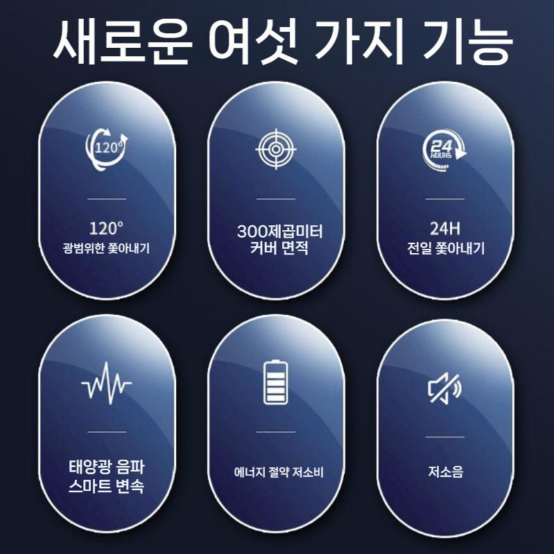 태양광 멧돼지 퇴치기 초음파 야생동물 조류 퇴치 경고등 - 상세 이미지 5