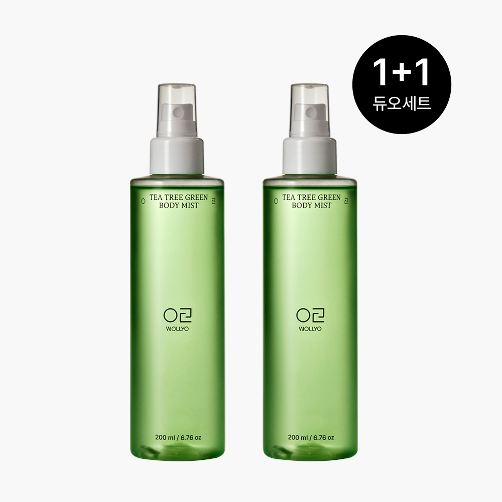 [듀오/1+1] 원료공방 티트리 그린 바디미스트 200ml