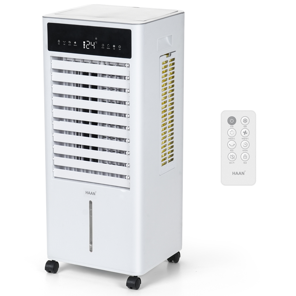 한경희 리모컨형 대용량 3면파워 AI 에어쿨러 냉풍기 HAAN-L601 - 상품 이미지