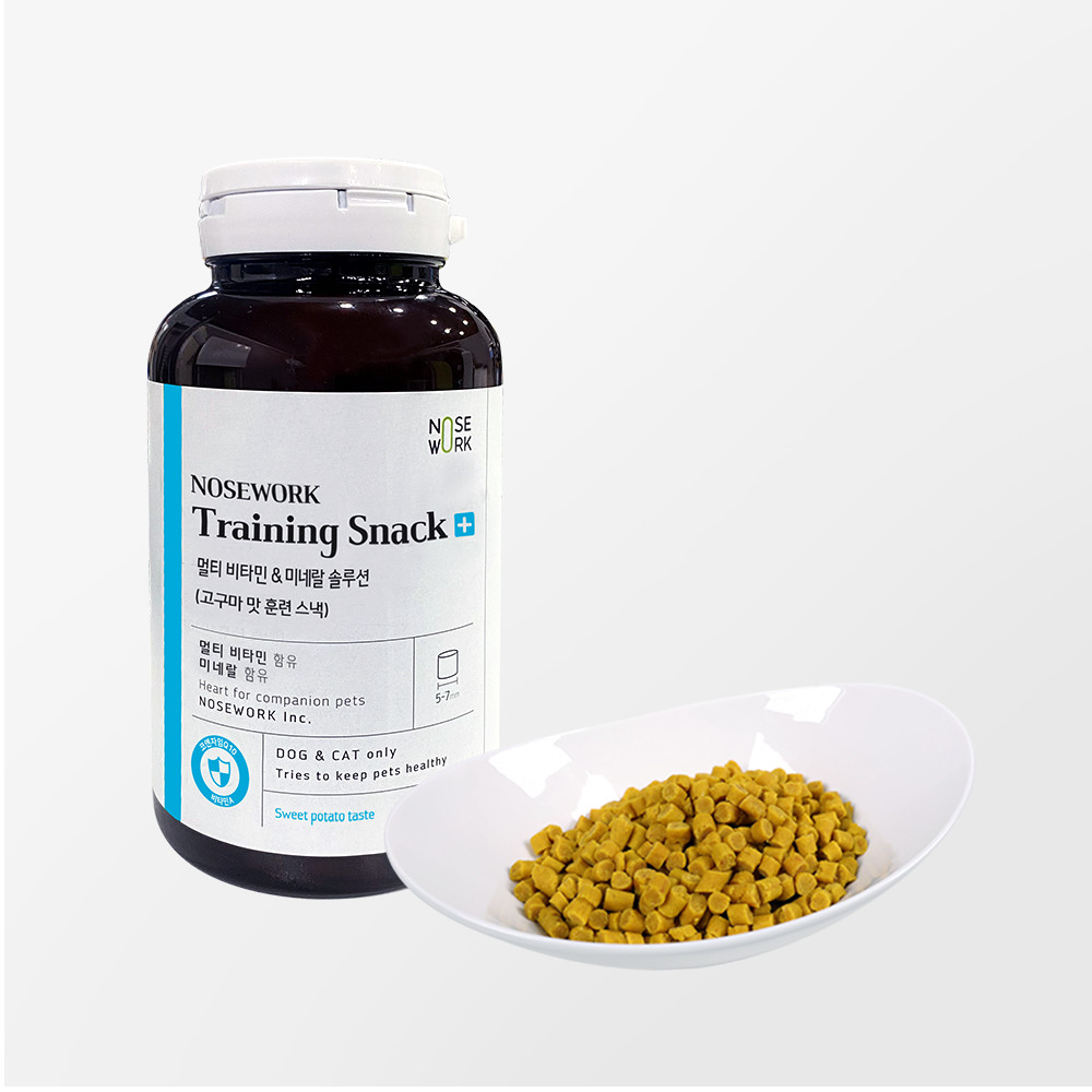 강아지간식 노즈워크 다이어트 저칼로리 칭찬 가수분해 반려견 트레이닝스낵 고구마+닭고기, 150g, 1개