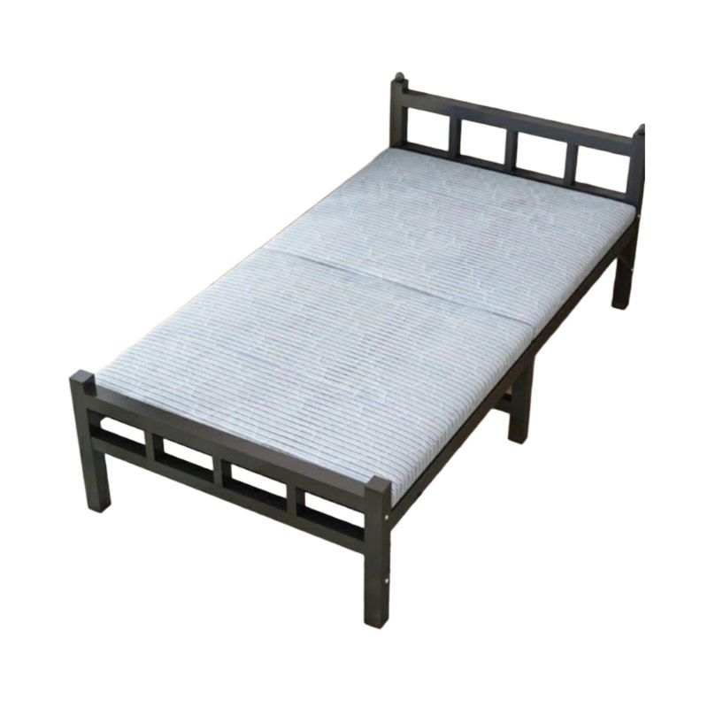 2단 접이식 원룸 자취방 침대 프레임 미니싱글 실버 75cm