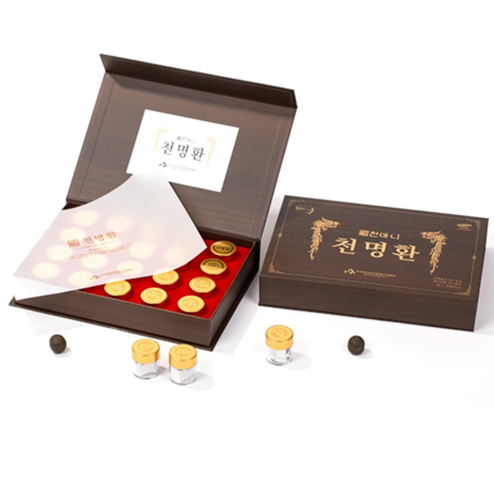 천마니 프리미엄 무주 천마 천명환 20환 1박스 침향 홍삼 더덕 부모님 어르신 건강 선물 이미지 8