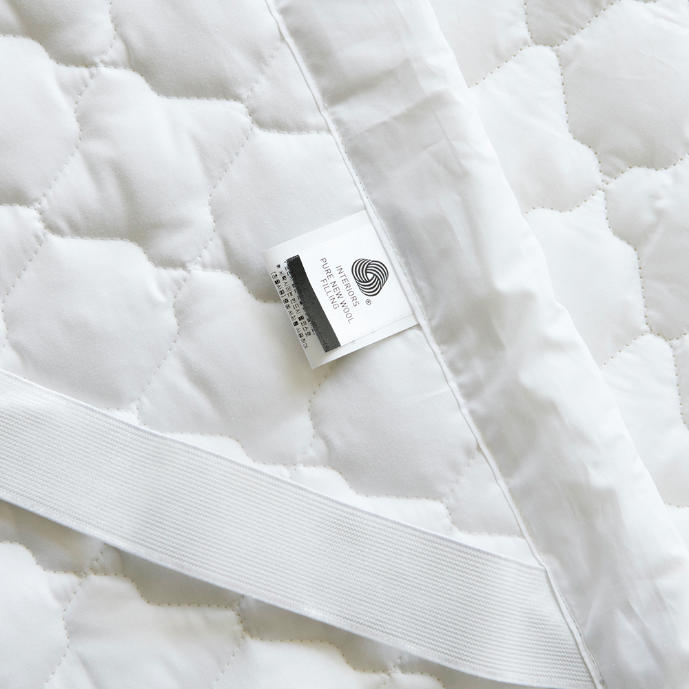 [겨울침구 BEST] ON이브자리 베이직 양모 침대 단잠패드