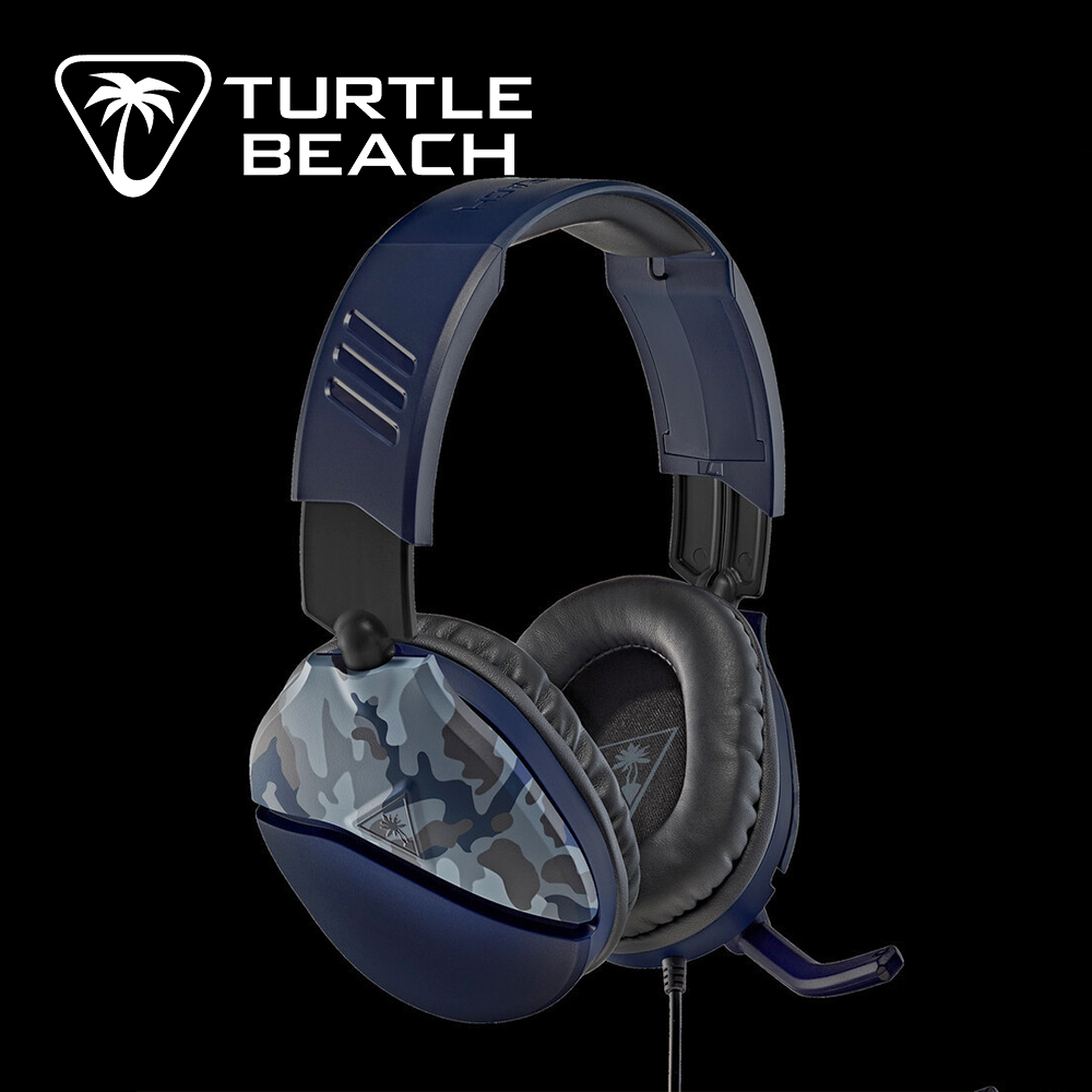 [국내정발] 터틀비치 리콘 70 블루카모 유선헤드셋