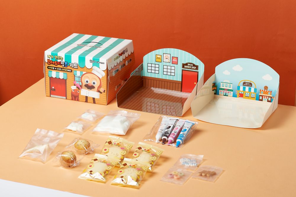 과자의성 브레드이발소 쿠키만들기 키트 DIY 집콕놀이 - 상세 이미지 2