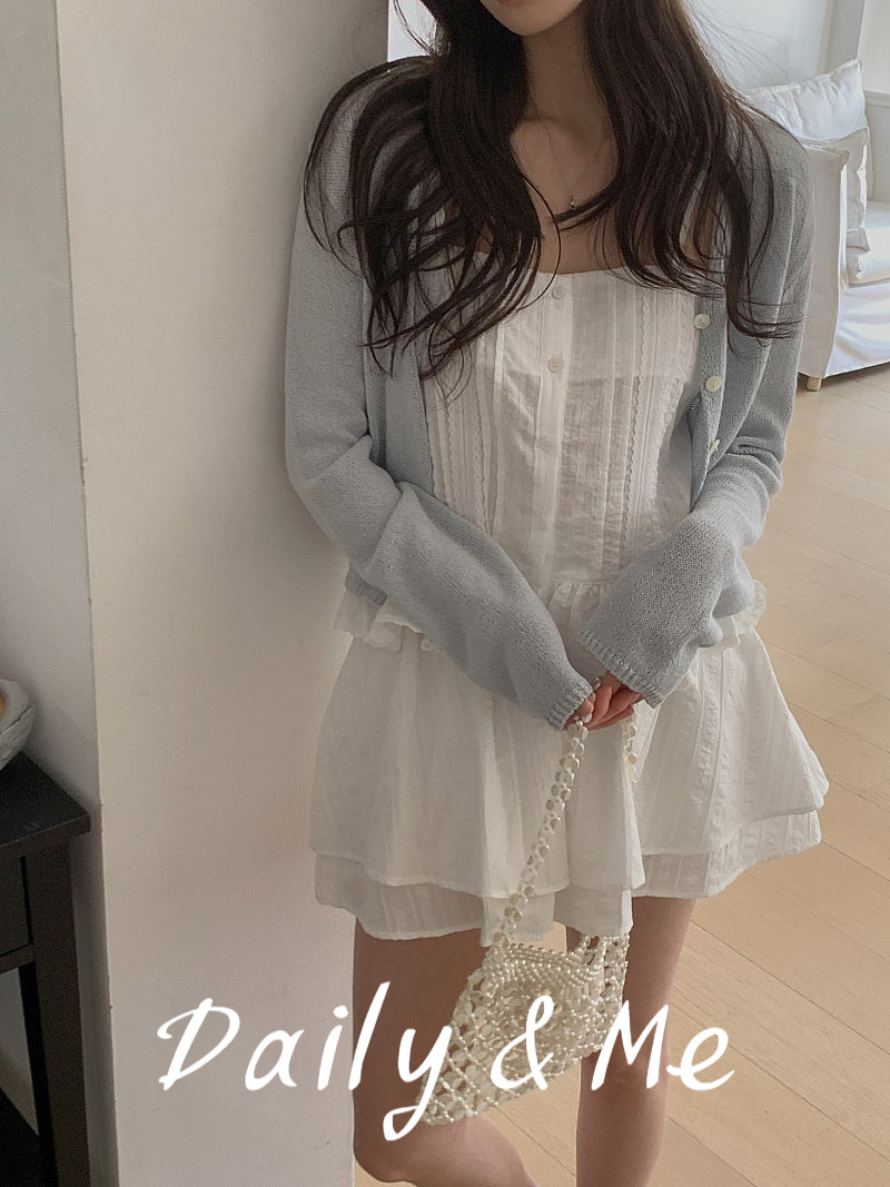 [속바지안감]미엘 비기스커트(2color)miel 미엘스커트 롱스커트 면스커트 봄스커트 밴딩스커트 미니스커트 하객룩 미디스커트 상세 이미지 8