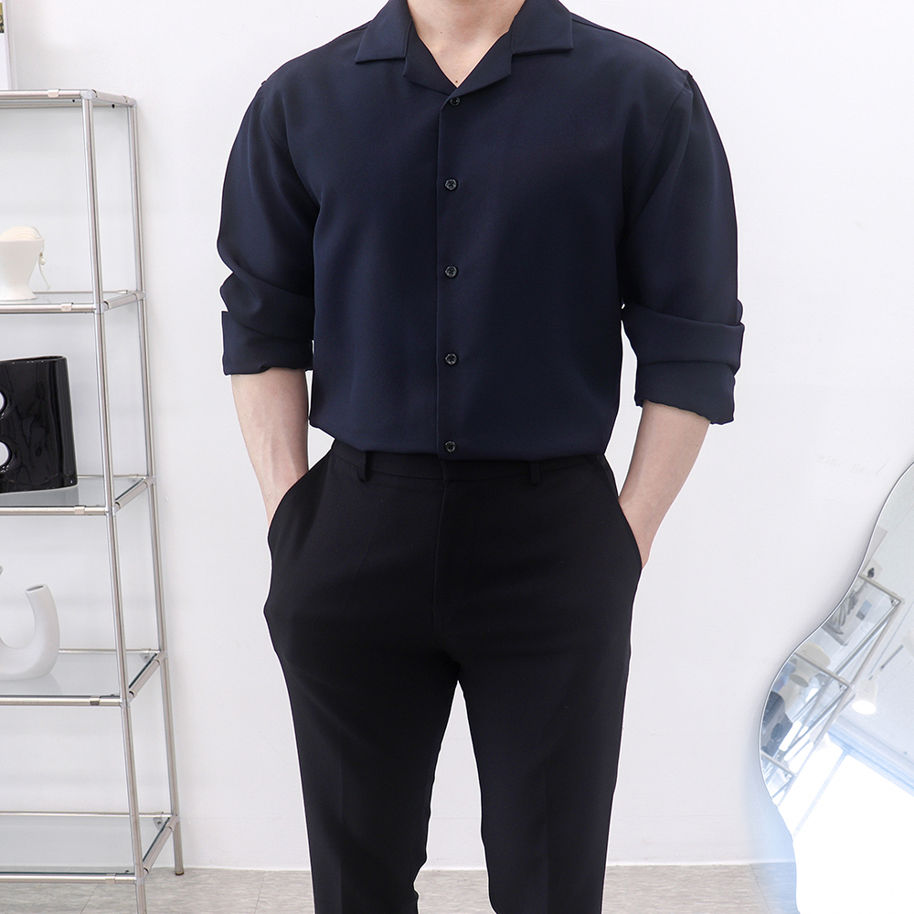 남자블랙셔츠 남성흰셔츠 스프라이트셔츠 - 상세 이미지 5