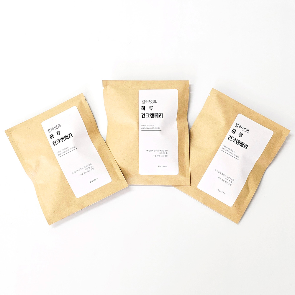 허니비 하루 건크랜베리 25g 30봉 건조 말린 크랜베리 - 상세 이미지 5