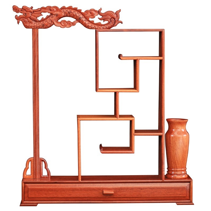 우드 붓거치대 화방 미술 받침대 붓걸이 브러시 행거 로즈우드 펜걸이 37x6x42cm - 상세 이미지 5