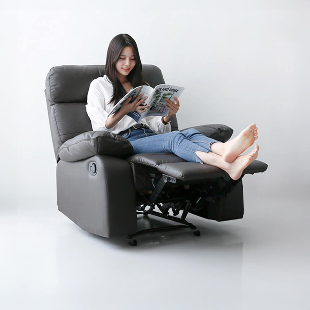 ZERAVITY 리클라이너 1인소파 그린 6262.4439, 1인용