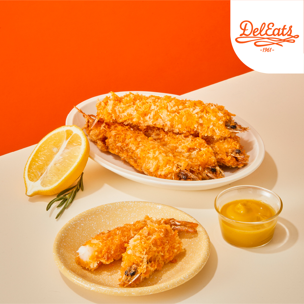 델리츠 헤드온 왕새우튀김 6개 300g 튀김새우 프리미엄 통새우튀김 냉동