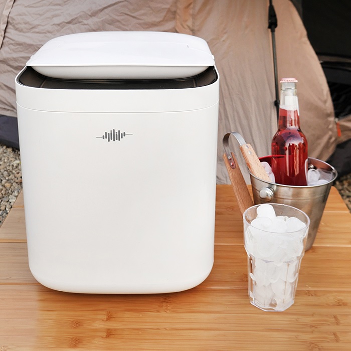 아이리 가정용 제빙기 15kg UV살균 자동세척 물탱크2L 휴대용 캠핑용 사무실