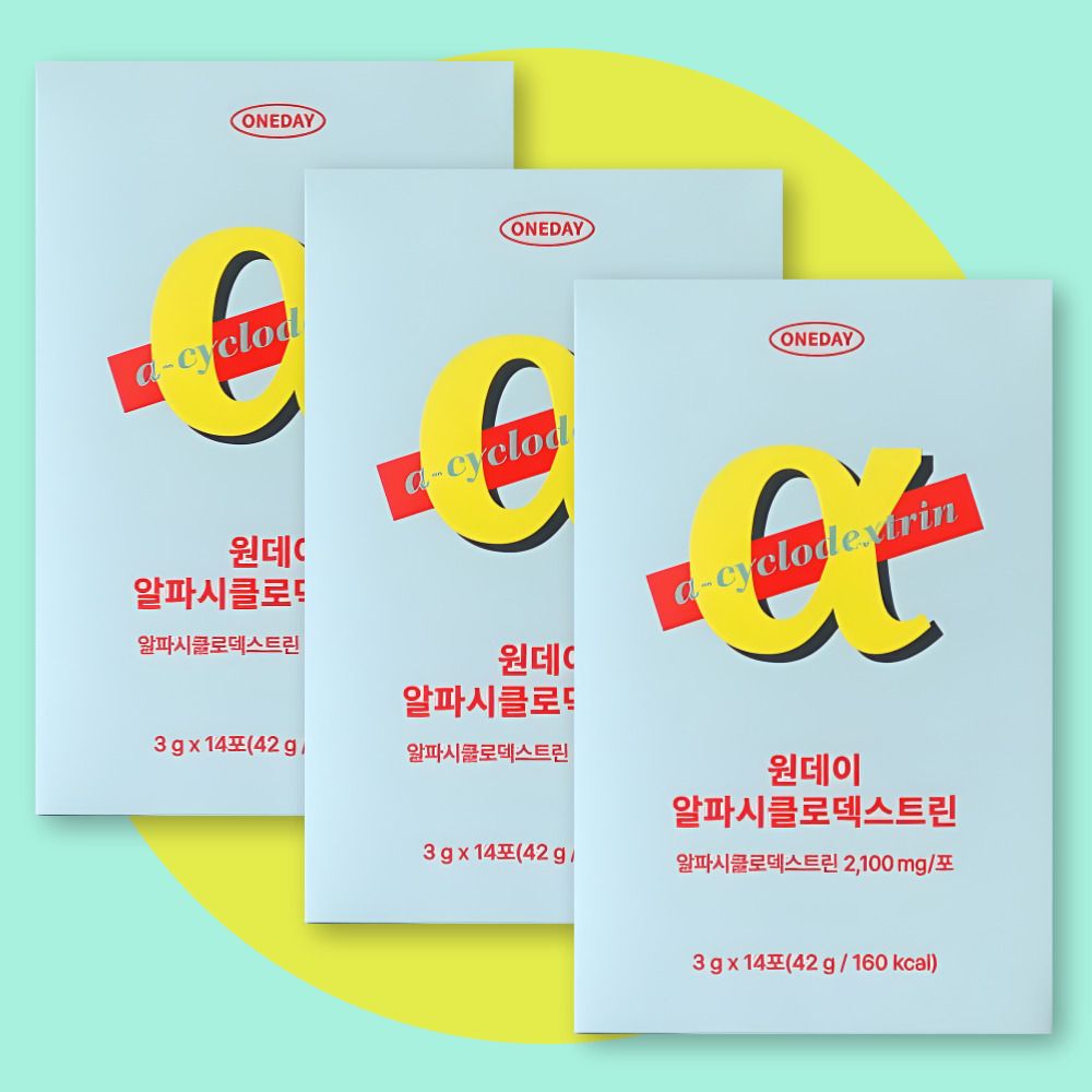 원데이 알파시크로덱스트린 알파CD 데이즈온 14포 x 3박스 - 상품 이미지