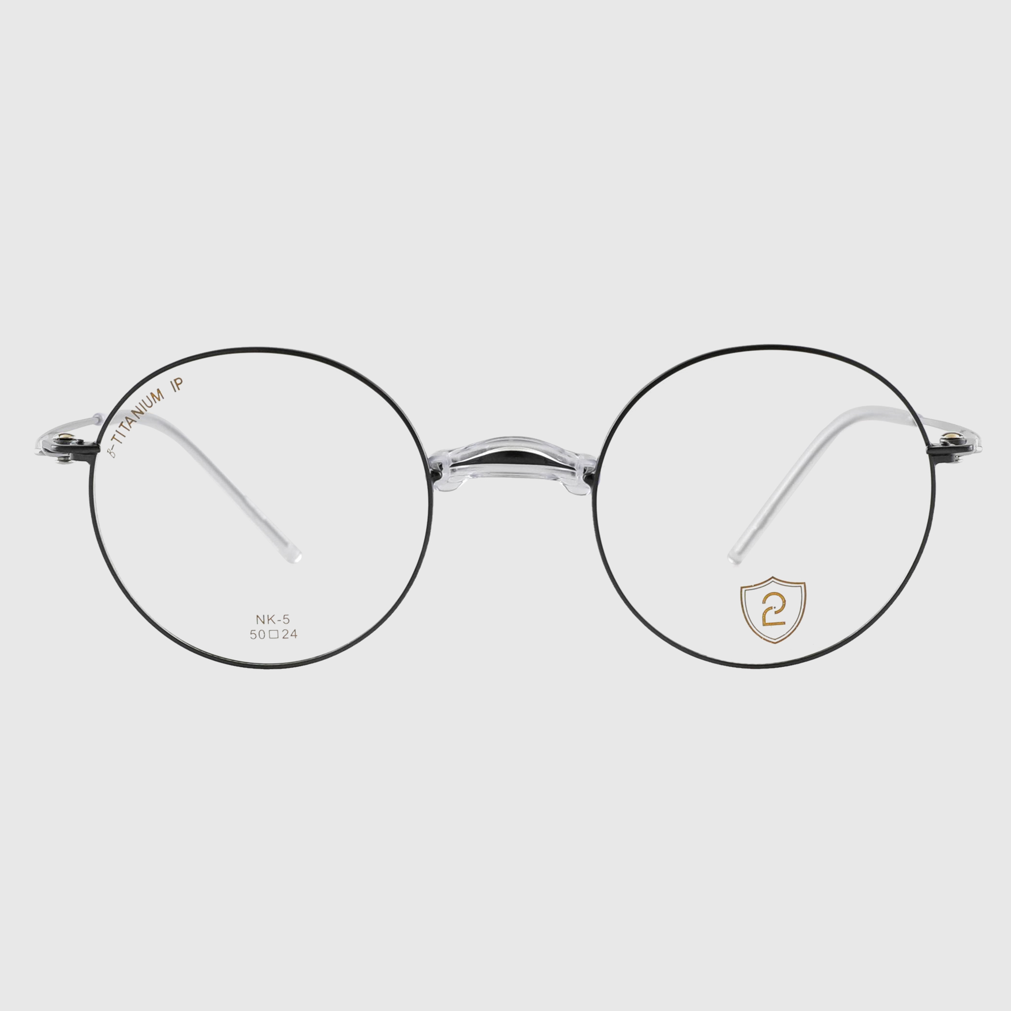 블루라이트차단 코없는 가벼운 티타늄 안경테 - 메인 이미지