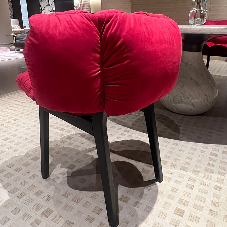 에드라 벨벳 인테리어 편한 식탁 카페 체어 Edra Velvet Chair - 상세 이미지 5