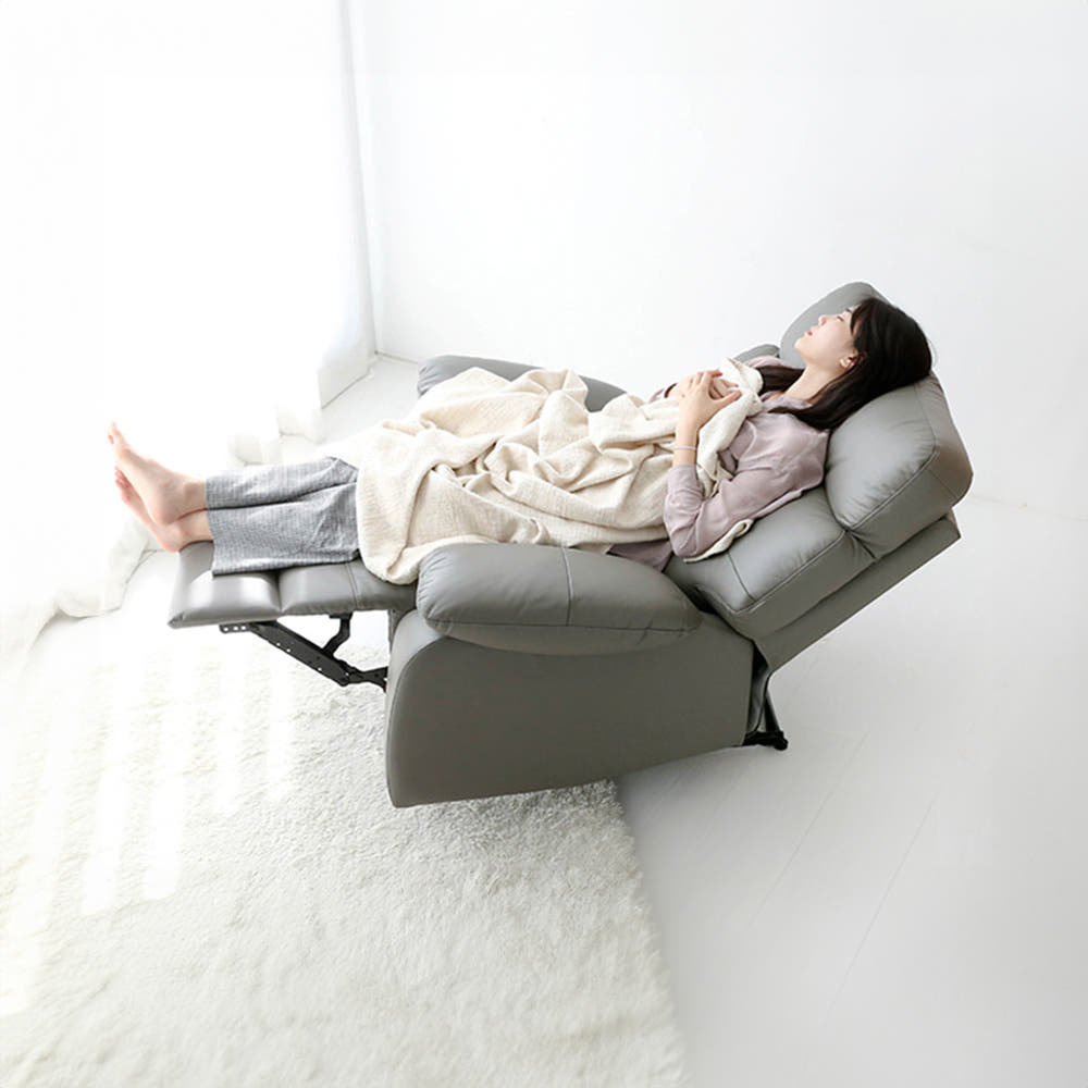 ZERAVITY 리클라이너 1인소파 그린 6262.4439, 1인용