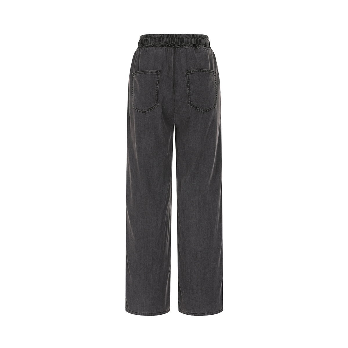 [S-XL] 예시카 쿨 텐셀 스판 밴딩 와이드 핏 데님 팬츠 YJ4DP320 - 상세 이미지 3