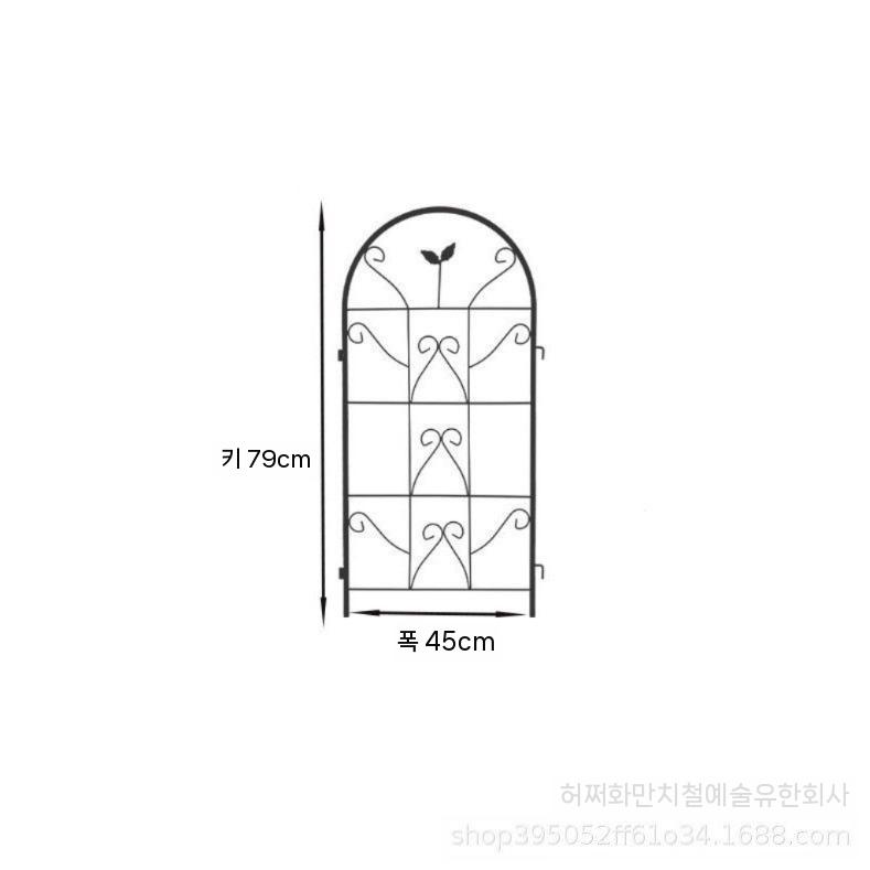 장미울타리 넝쿨 식물 지지대 가든 텃밭 가꾸기 150cmx45cm 1개 - 상세 이미지 3