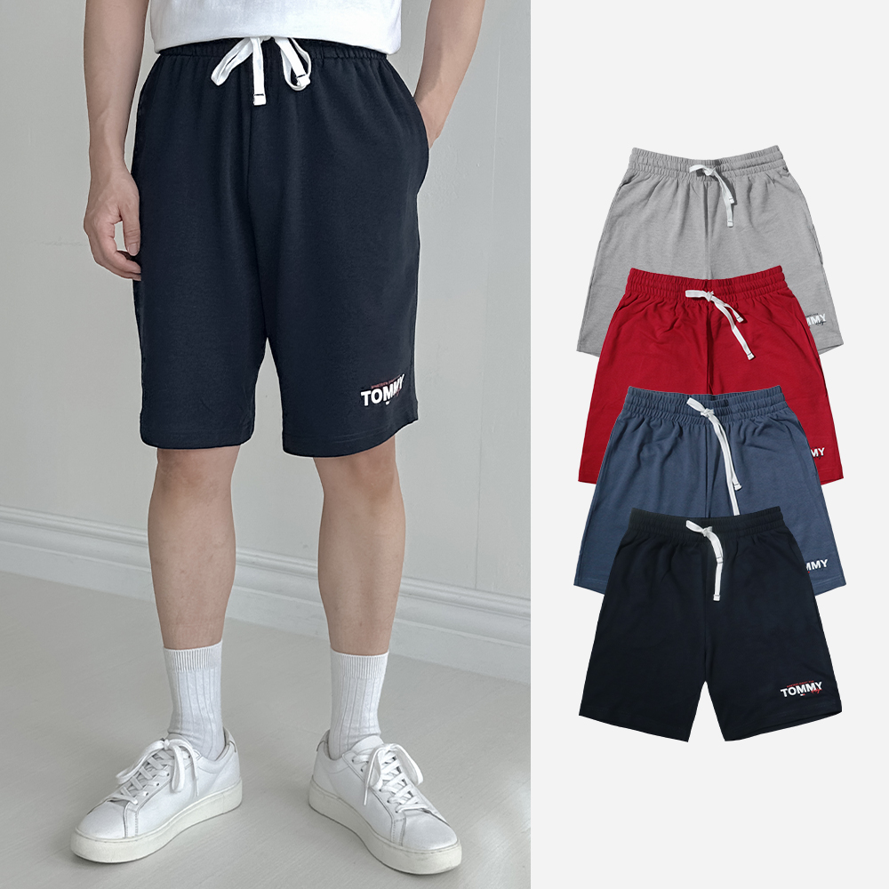 타미힐피거 남성 트레이닝 반바지 팬츠 숏츠
